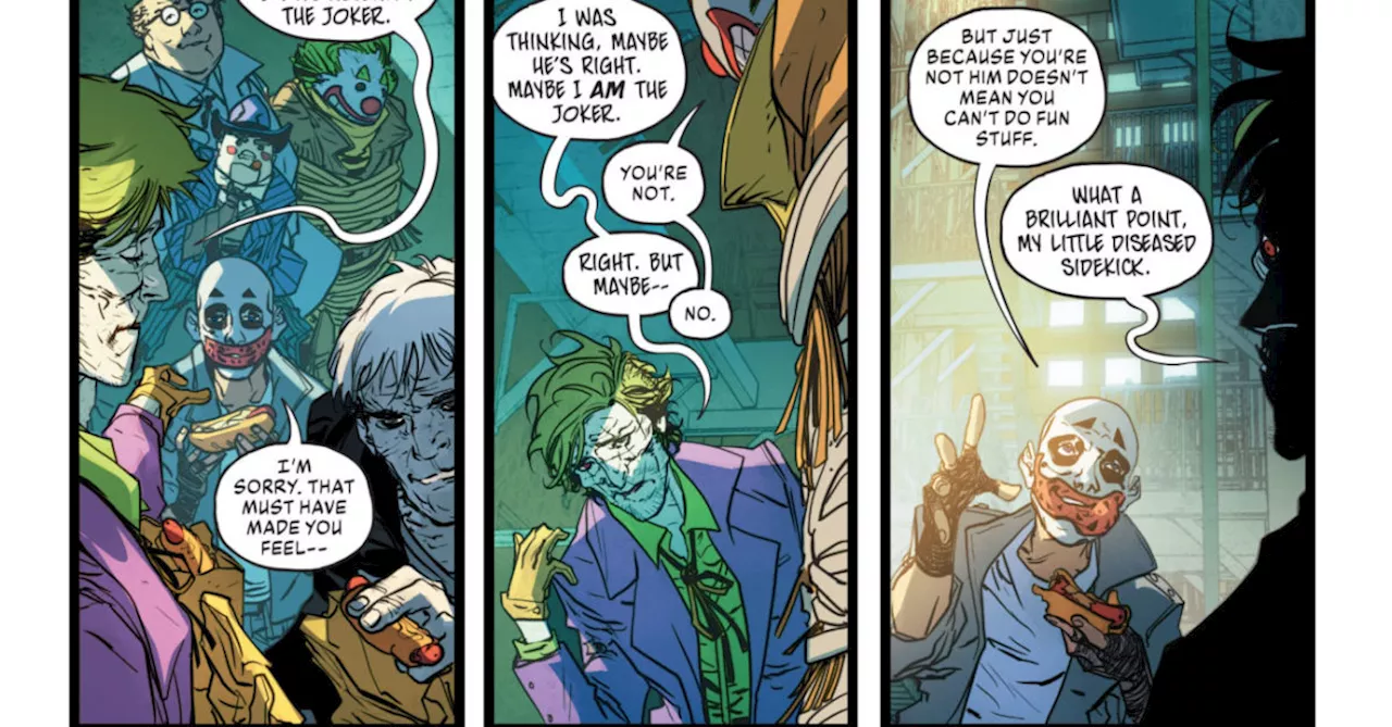 Joker: The Man Who Stopped Laughing #12 Preview: Joker vs. Joker