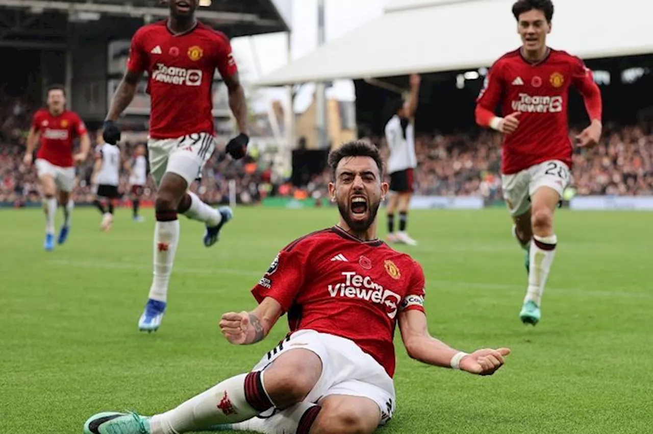 Kata-kata Bruno Fernandes Usai Jadi Pahlawan Kemenangan Man United di Kandang Fulham