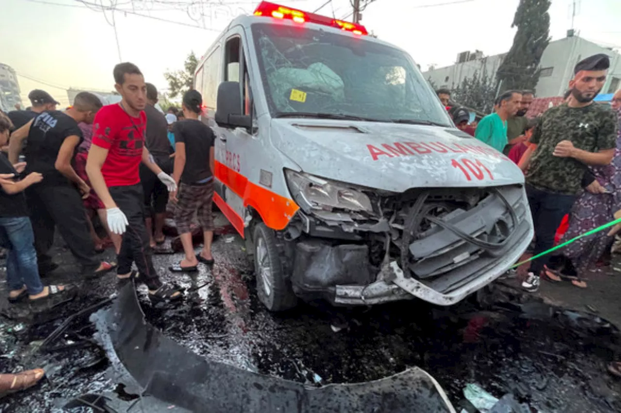 Israel-Hamas War: Ambulance Attack Precedes Israeli Strike on Gaza School