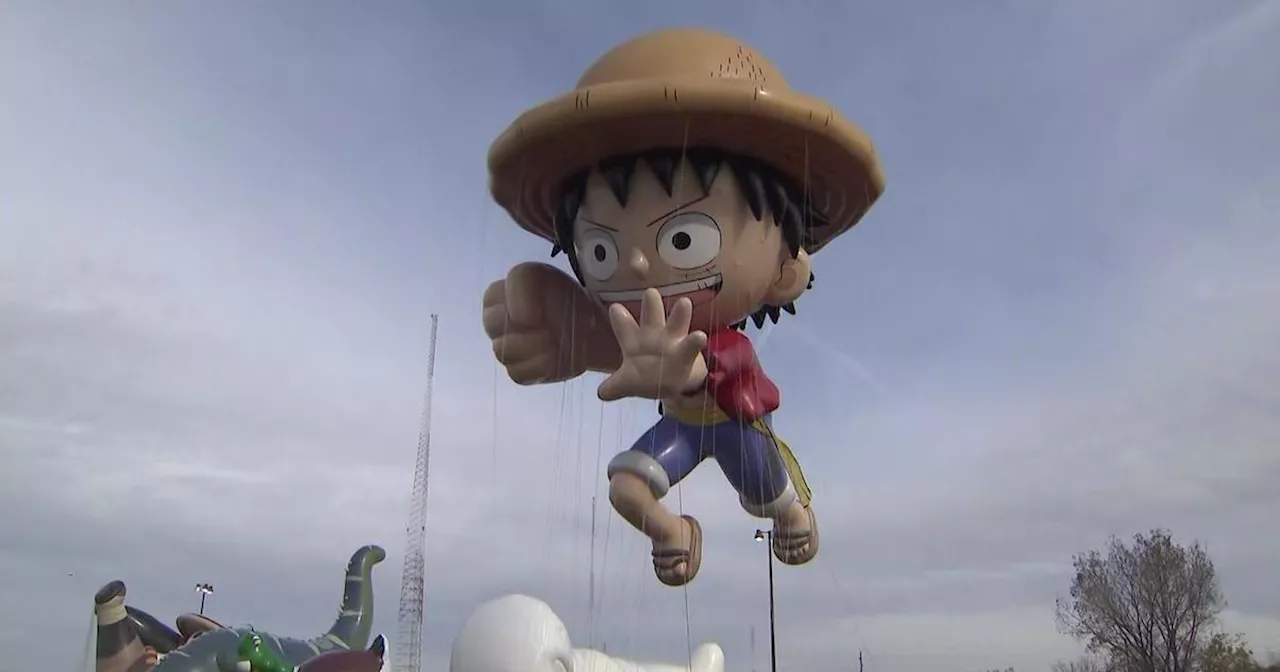 New Macy's Thanksgiving Day Parade balloons go for a spin at annual Balloonfest