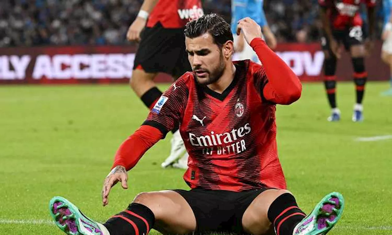 Milan, Theo Hernandez nemmeno in panchina per infortunio: la prima diagnosi