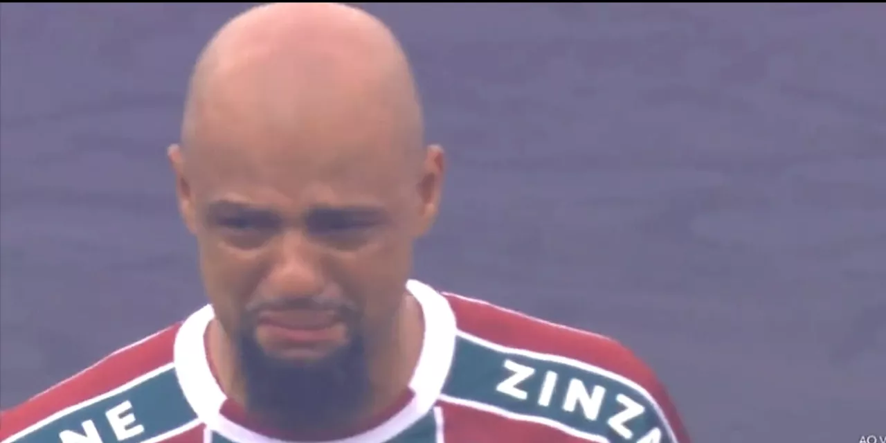 Boca Juniors-Fluminense: Felipe Melo in lacrime prima della partita