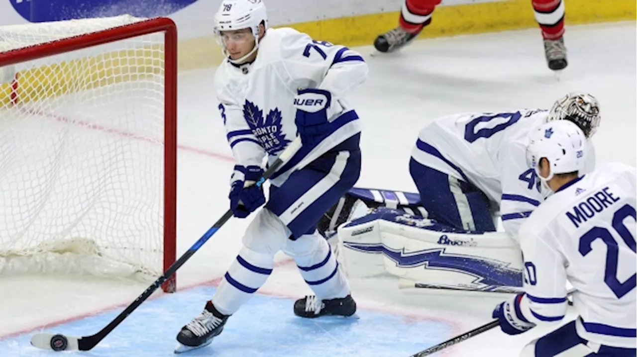 Leafs' Keefe 'hated' lack of physical response after Liljegren-Marchand incident