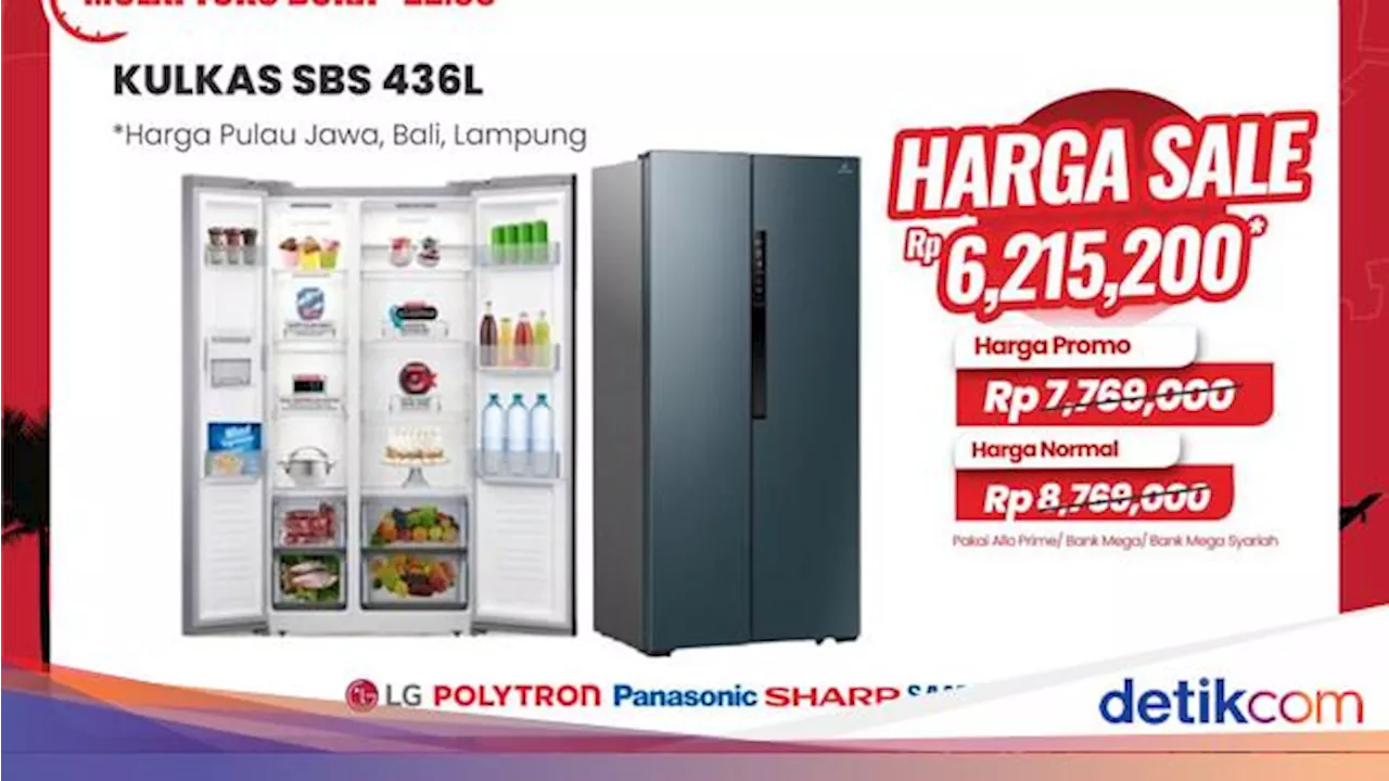 Wow! Kulkas Diskon Bertubi-tubi di Transmart Full Day Sale