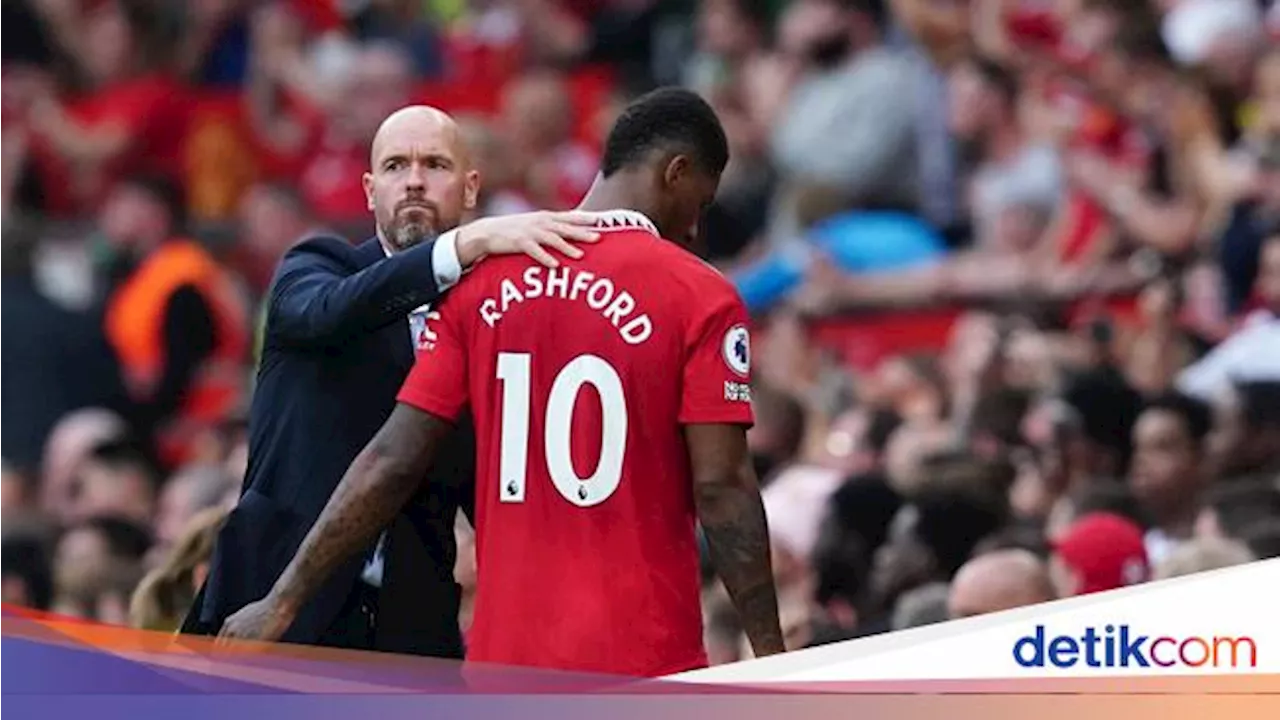 Rashford Dugem Usai MU Dibantai City, Ten Hag: Tidak Bisa Diterima