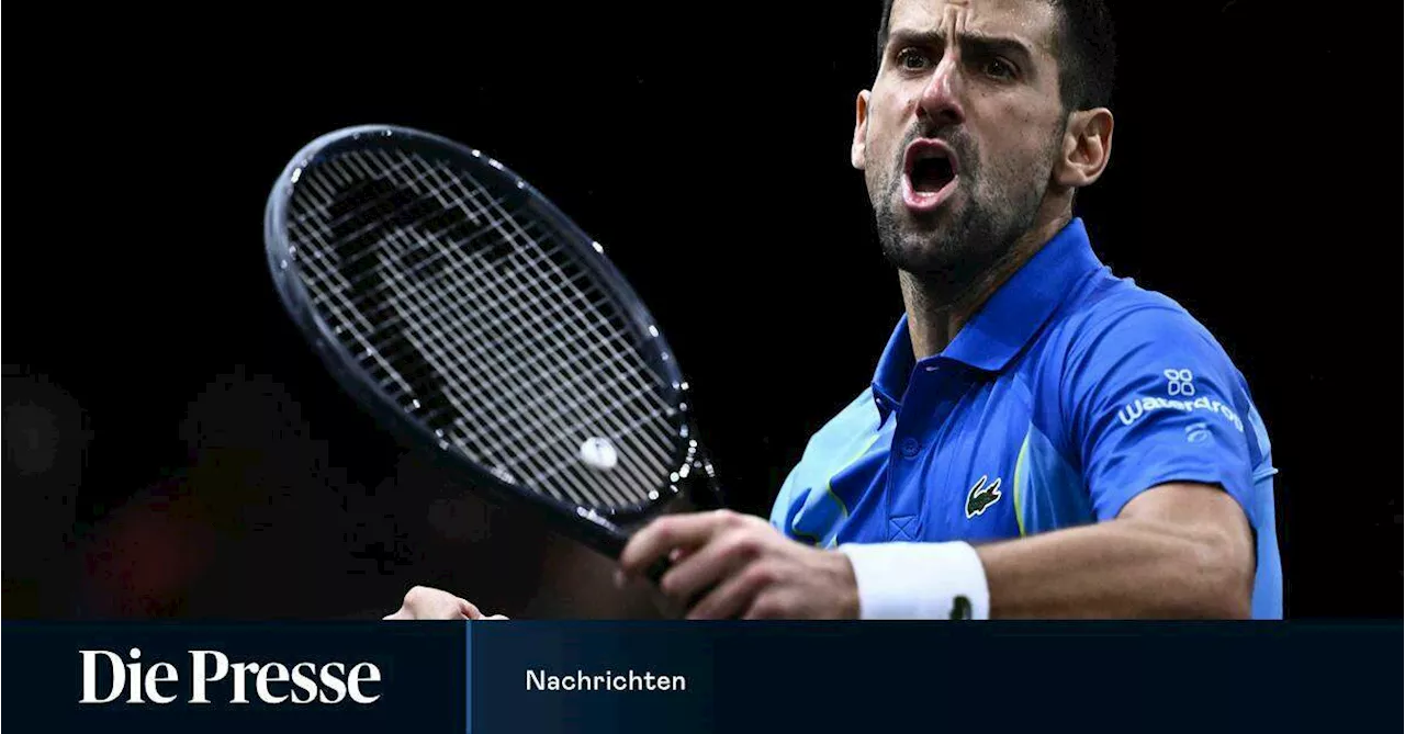 Djokovic bezwingt im Paris-Viertelfinale Titelverteidiger Rune