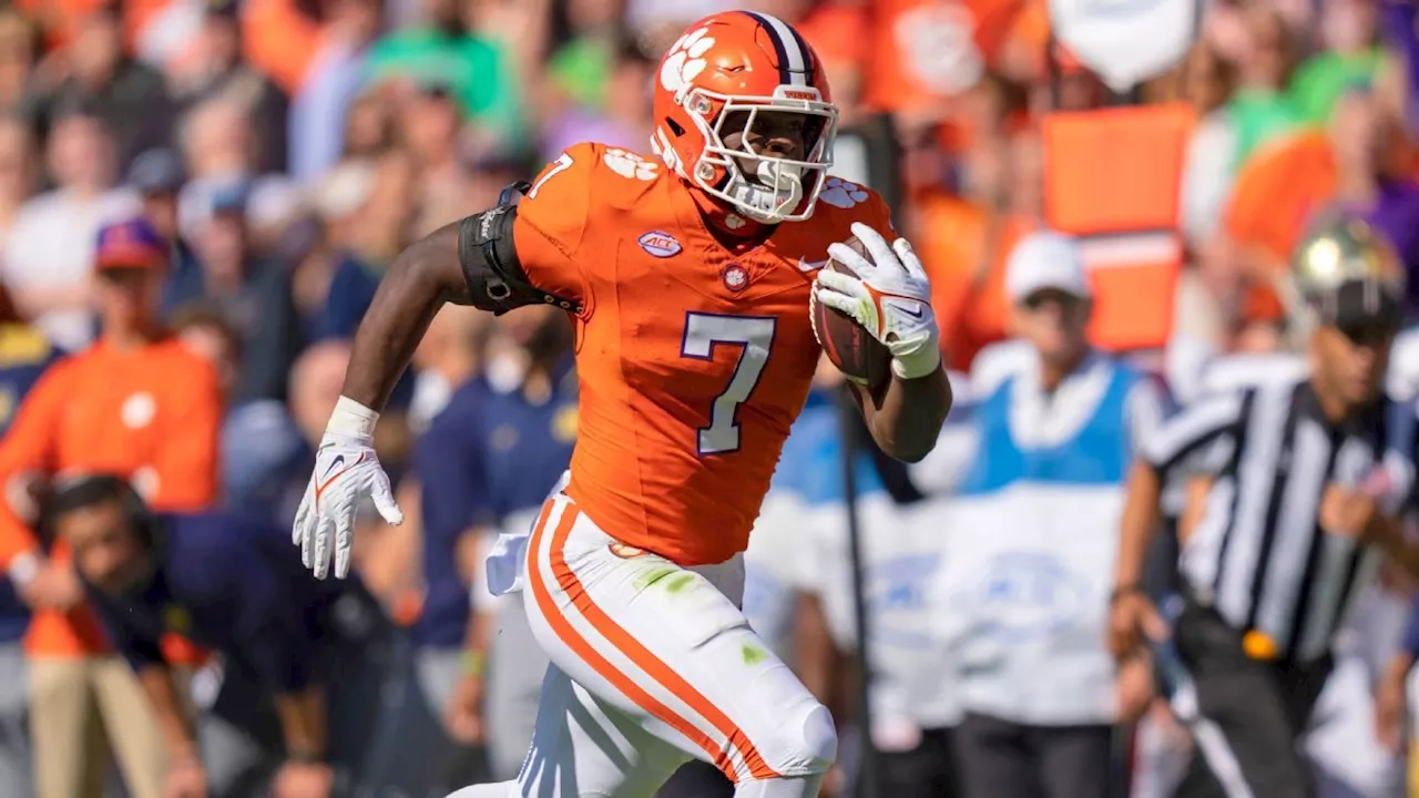 Phil Mafah's career day leads Clemson past No. 12 Notre Dame