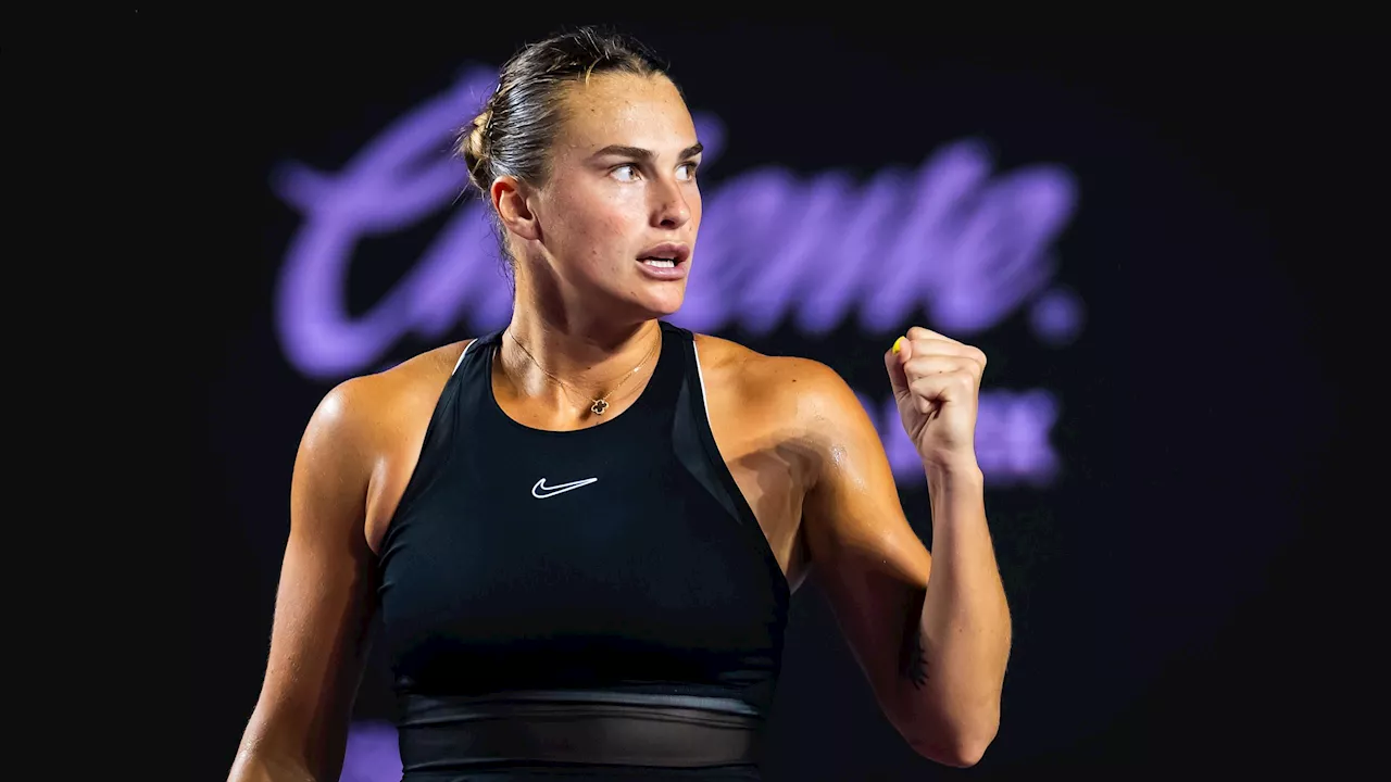 WTA Finals: Aryna Sabalenka macht Halbfinale gegen Iga Swiatek klar - Belarussin knackt Elena Rybakina