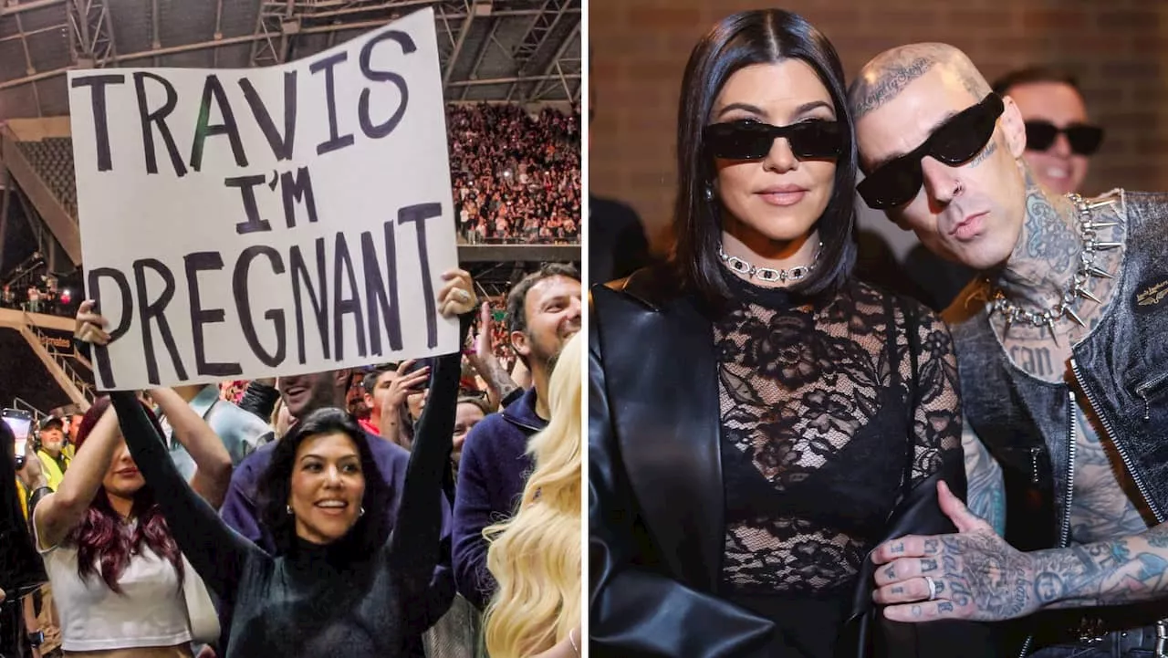 Kourtney Kardashian och Travis Barker har blivit föräldrar