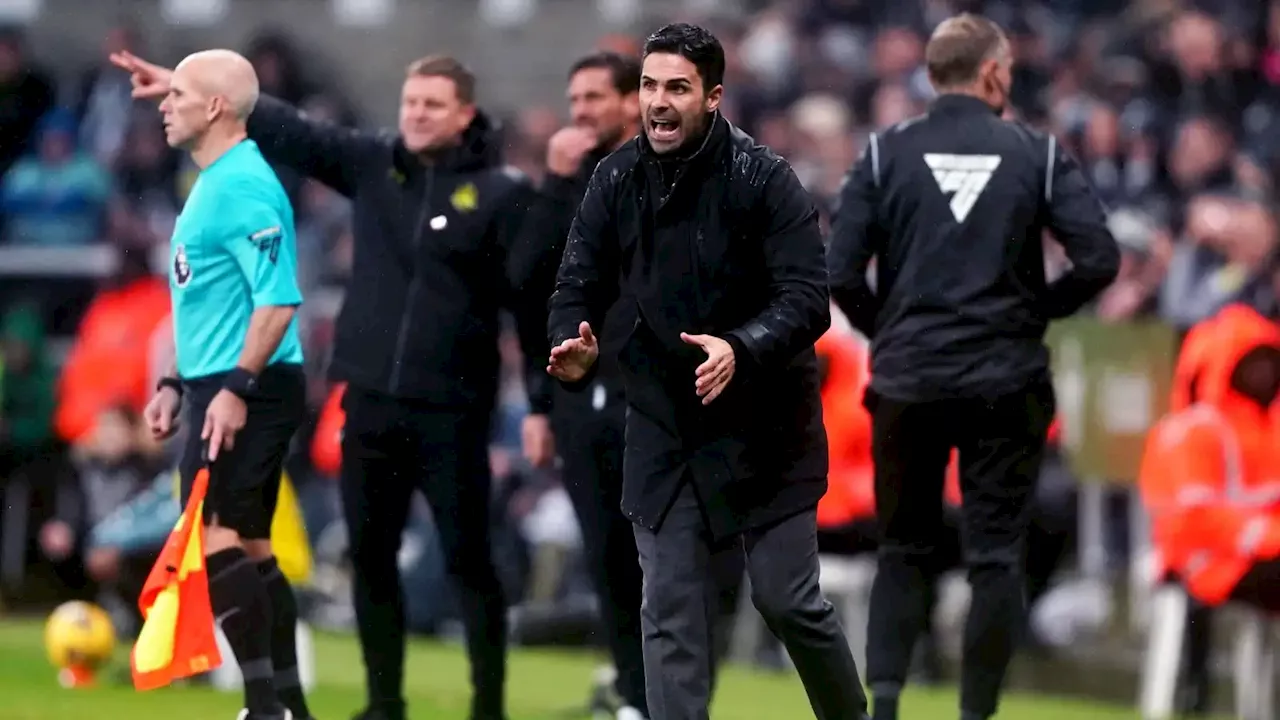 – Arteta raging after Arsenal lose unbeaten record to controversial Newcastle winner