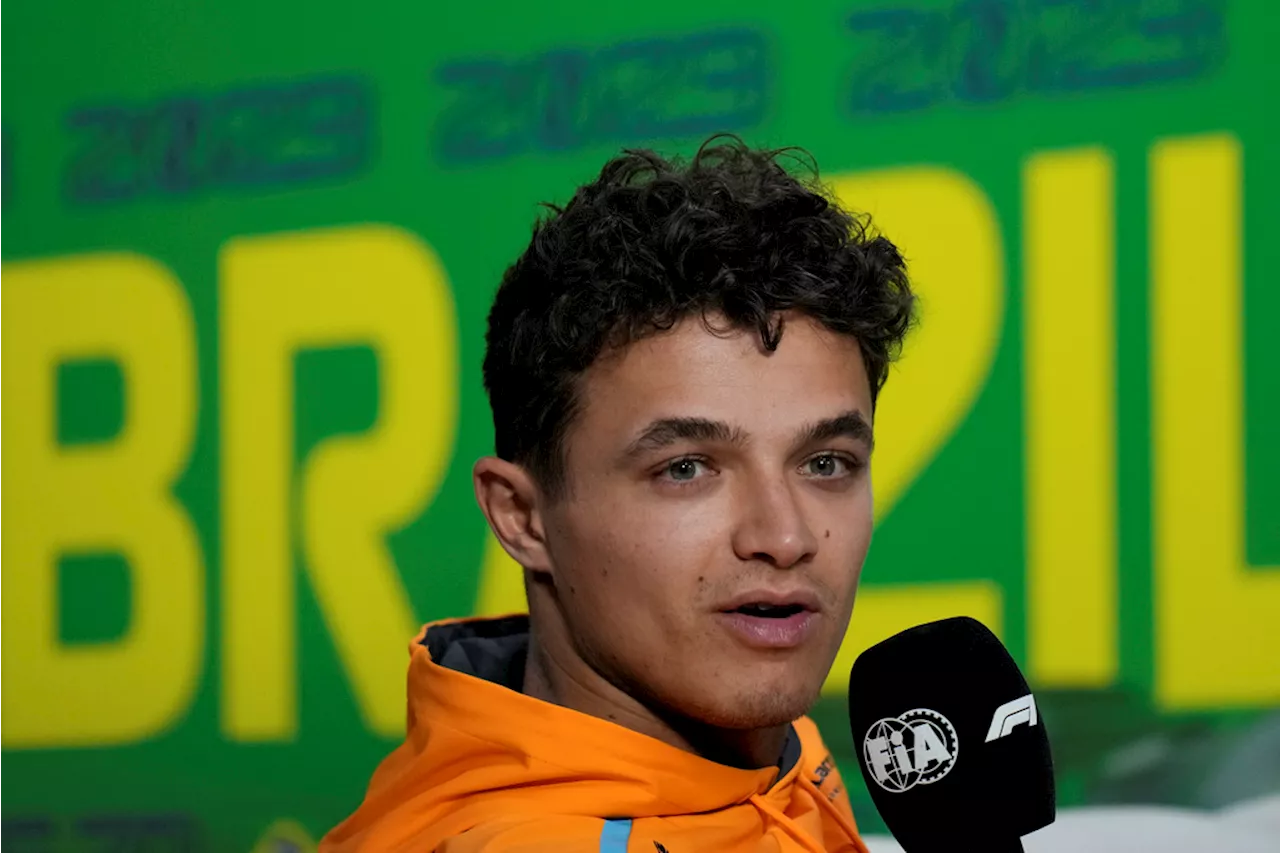 McLaren’s Lando Norris in pole for Brazil sprint race