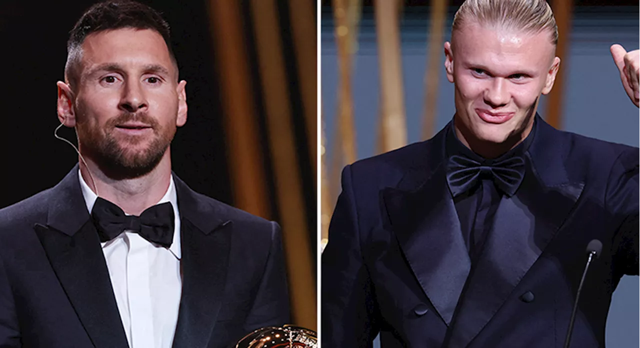 Ballon d’Or-rösterna avslöjade: Sverige röstade på Messi – slutade 105 poäng före Haaland