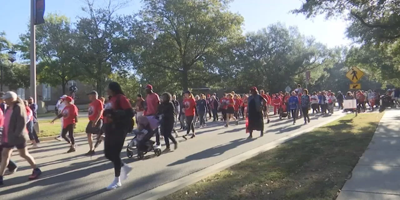 Mobile Heart Walk 2023 gets crowd moving on USA Campus