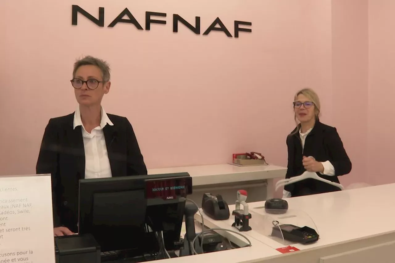 Fermeture de 17 magasins Naf Naf, 'il faut trouver du travail mais il faut surtout digérer'