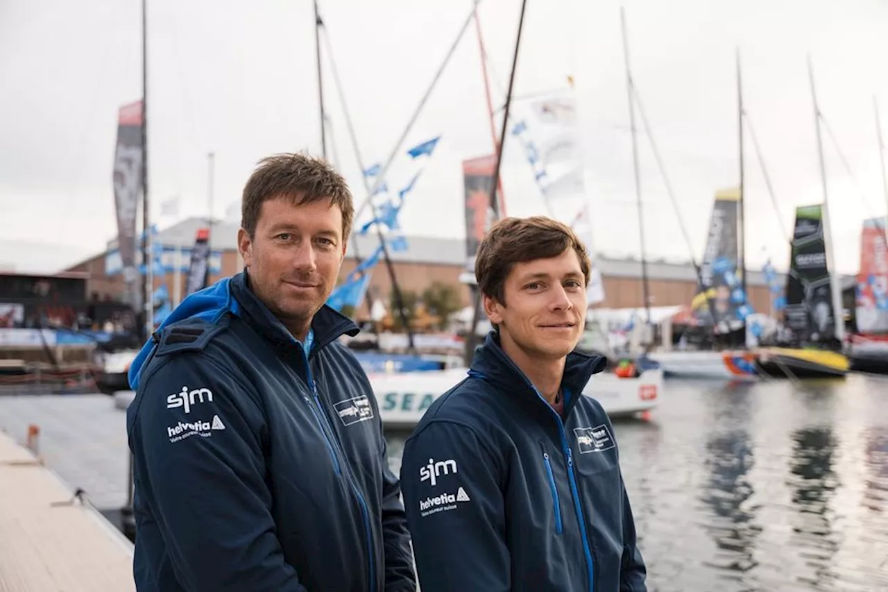 Transat Jacques Vabre : le duo Havrais Cédric Chateau et Guillaume Pirouelle seront bien au nouveau départ