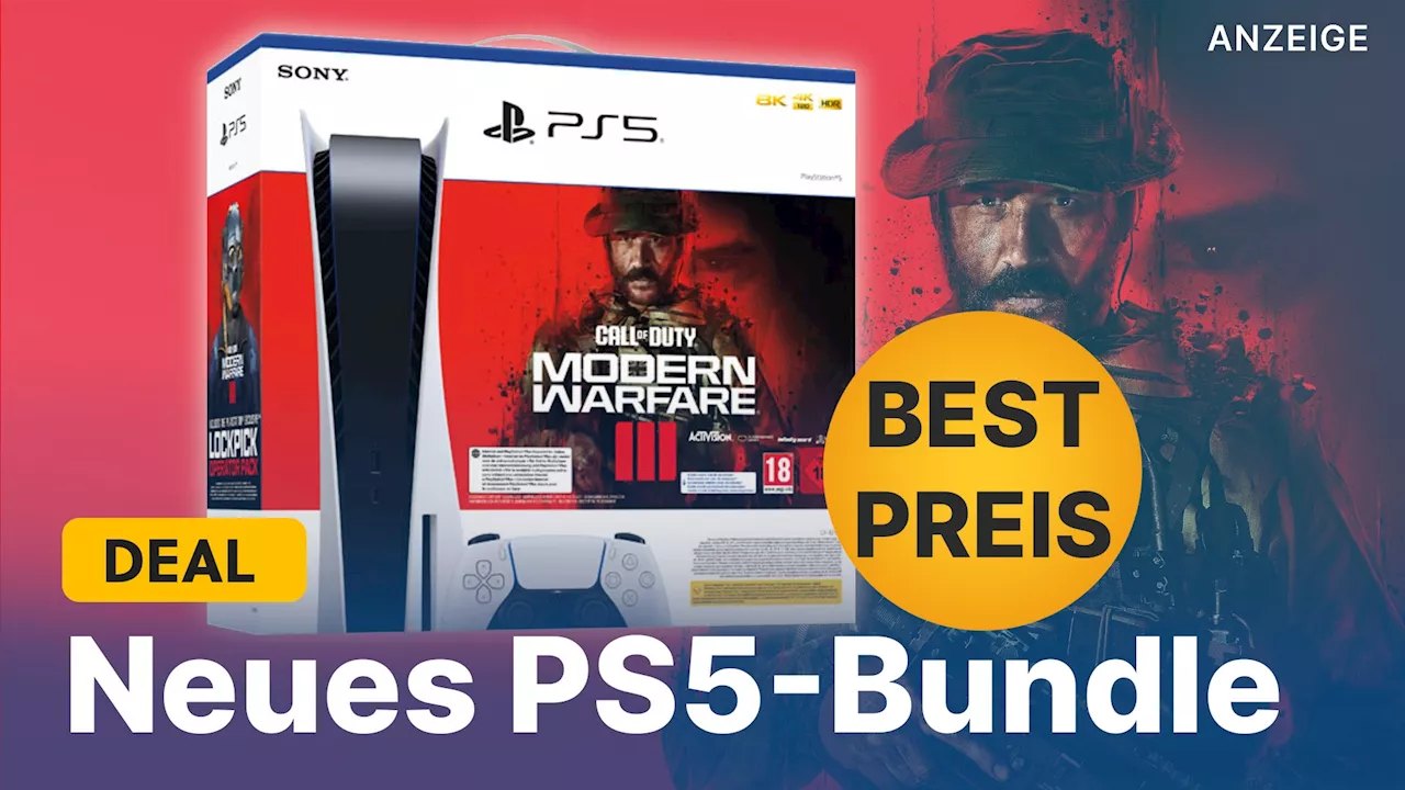 PS5 + CoD: Modern Warfare 3 - Brandneues Bundle schon jetzt günstig im Angebot abstauben