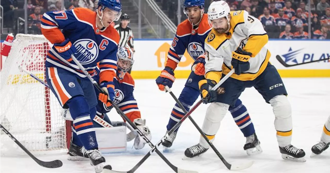 Edmonton Oilers slide continues with 5-2 loss to Predators