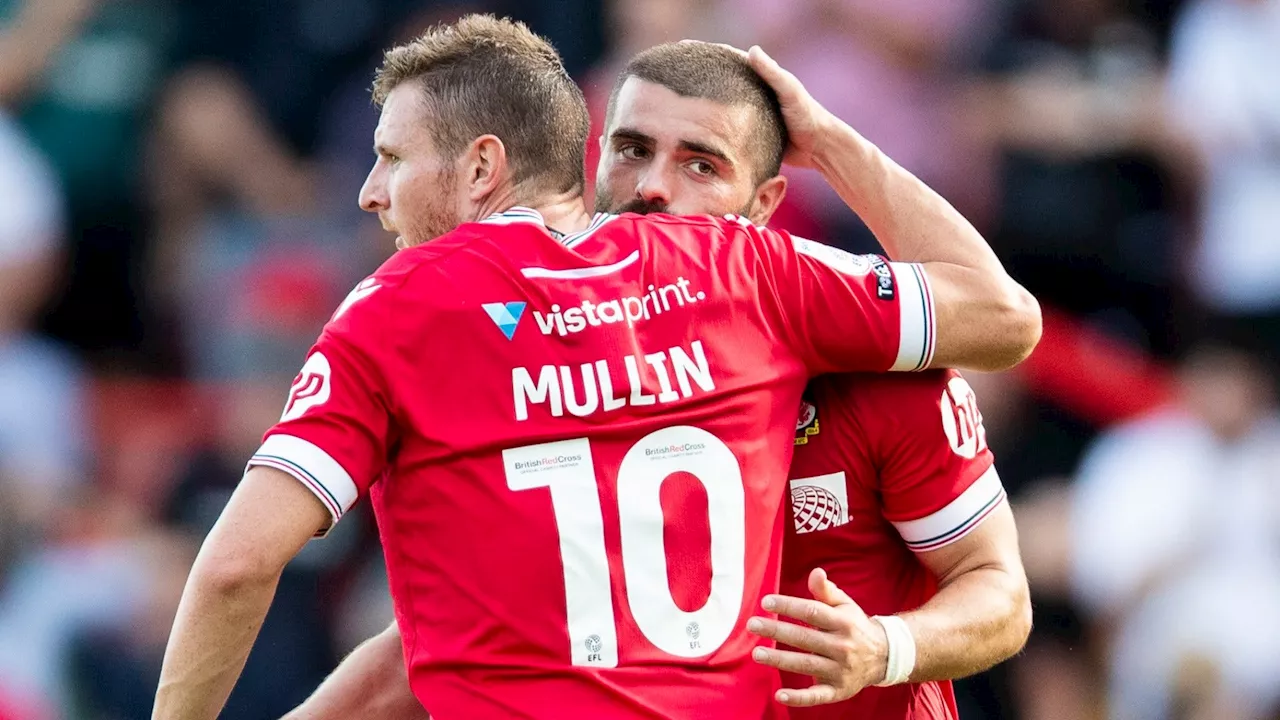 Paul Mullin does it again! Wrexham's star striker and Sam Dalby on target against Mansfield to send Ryan Reynolds and Rob McElhenney's team into FA Cup second round