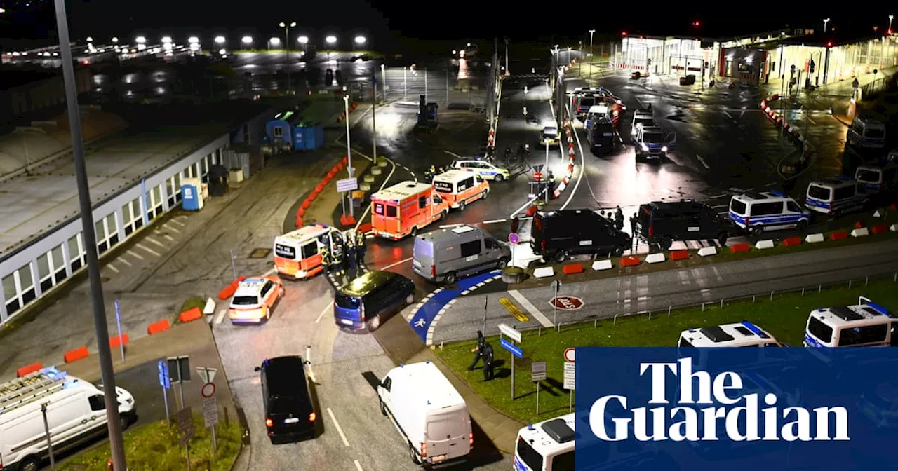 ‘Hostage situation’ at Hamburg airport as gunman drives on to runway