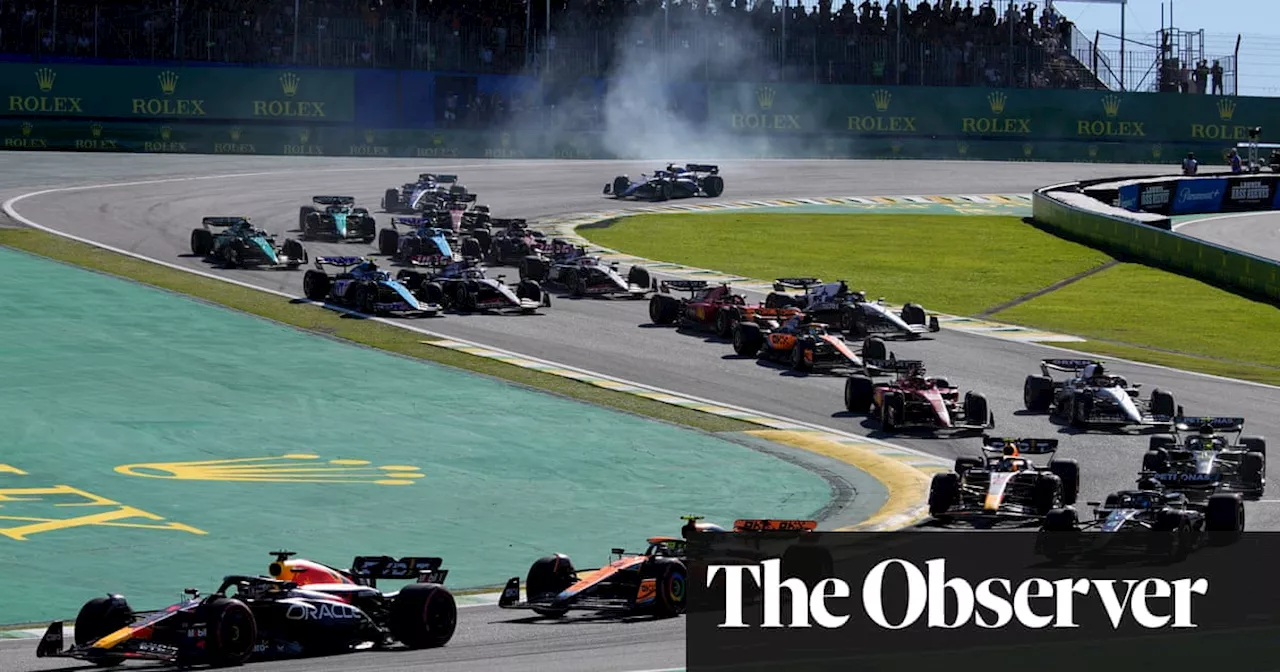 Max Verstappen wins São Paulo sprint race while Lewis Hamilton struggles