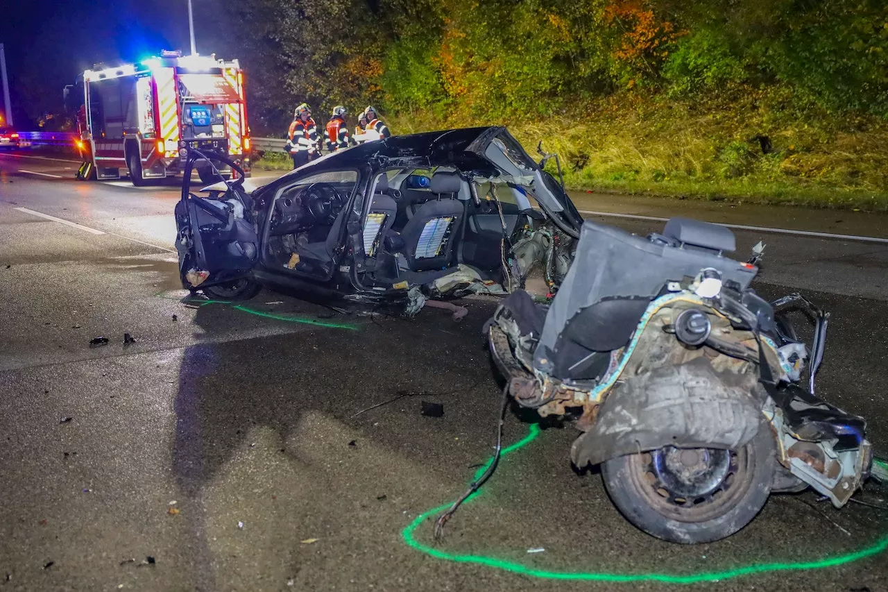 Mann (26) aus Auto geschleudert – Geisterfahrer Schuld?