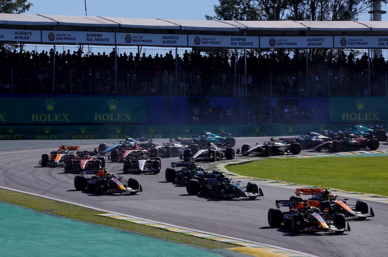 Verstappen fährt auch im Brasilien-Sprint zum Sieg