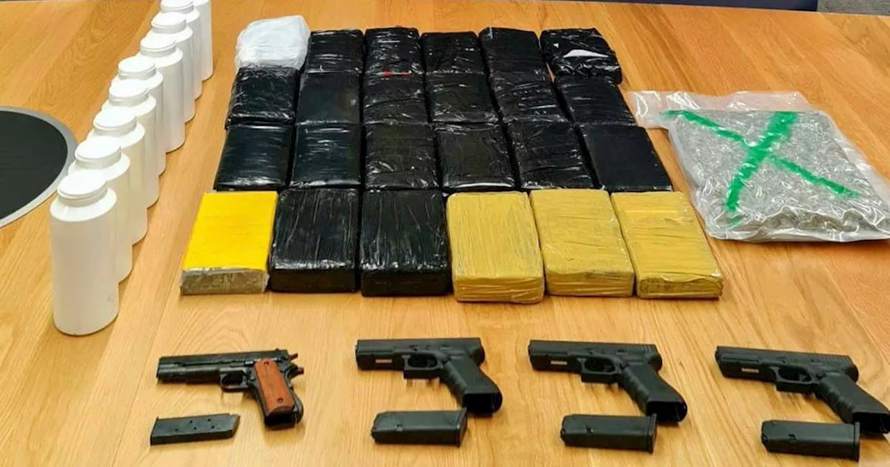 Four arrested after cocaine worth €2m seized in Dublin