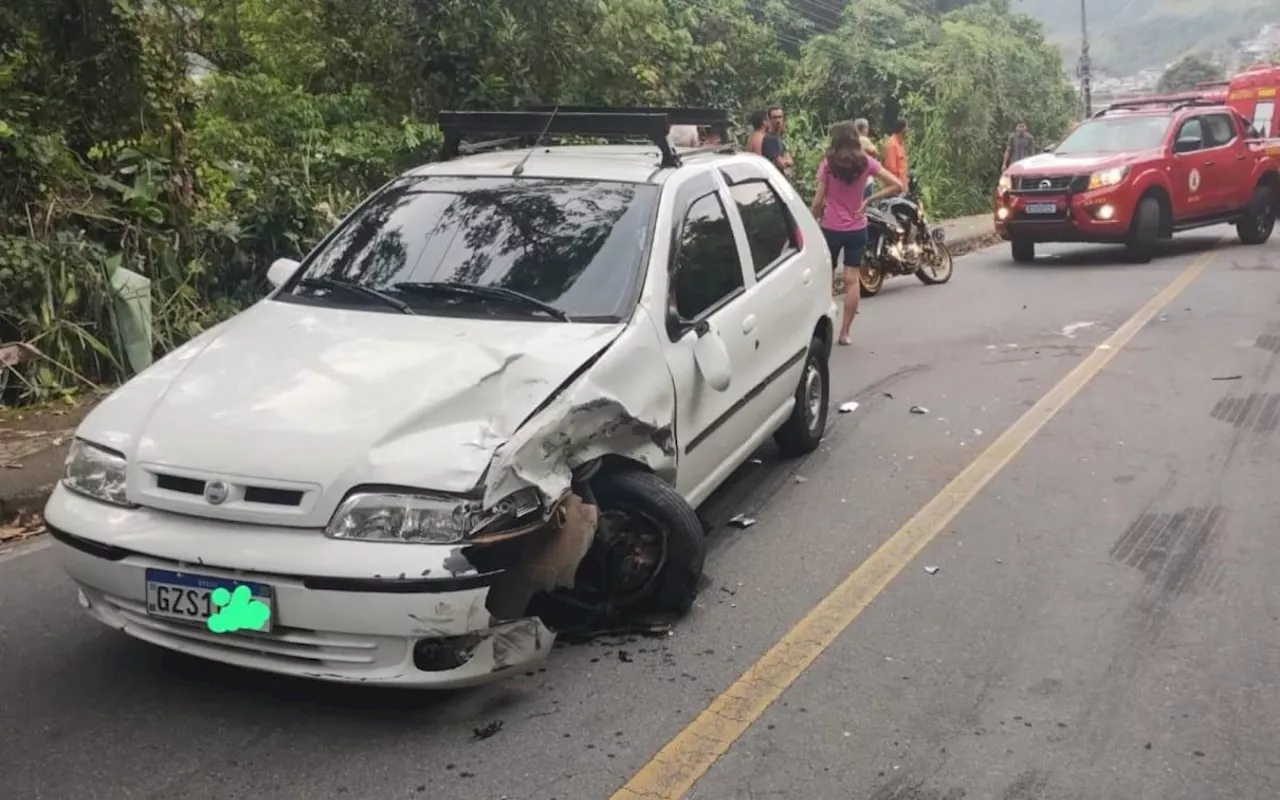 Acidente na estrada da Ponta-Leste em Angra vítima grave