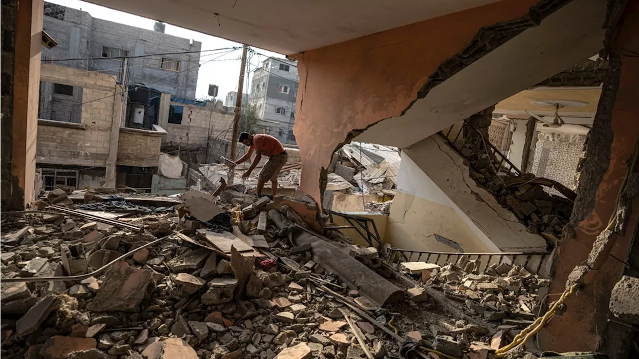 Israeli strikes kill multiple civilians at shelters in Gaza combat zone, as Blinken seeks more aid