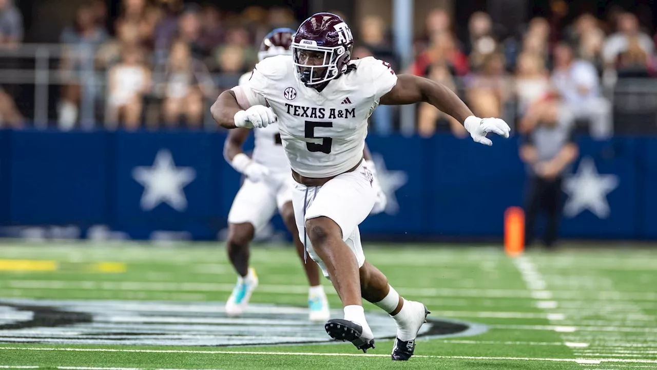 Texas A&M DL Shemar Turner ejected for punching Ole Miss player in the groin