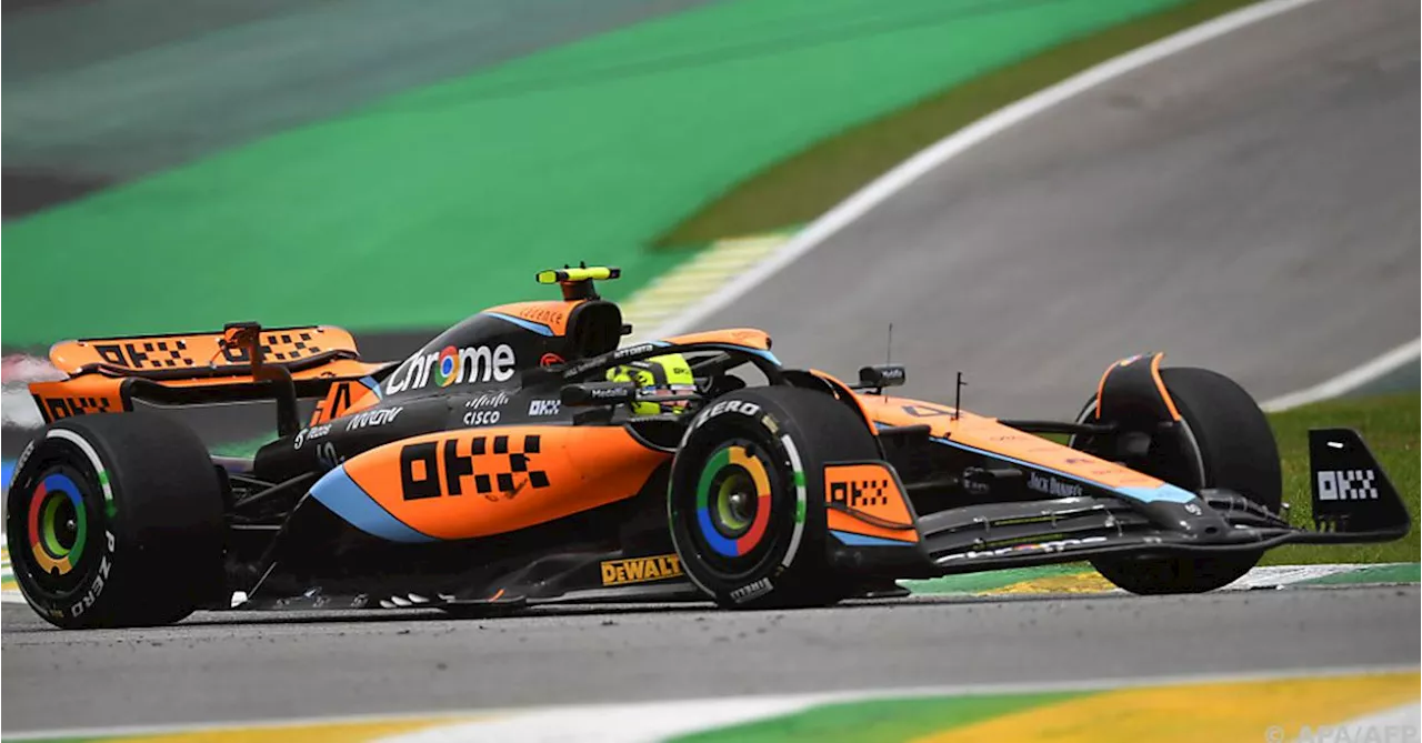 Formel 1 in Brasilien:Lando Norris schnappt sich mit Zauberrunde die Pole Position im Sprint