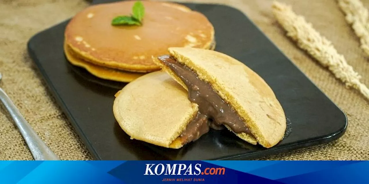 Resep Dorayaki Takaran Sendok, Bikin Diteflon