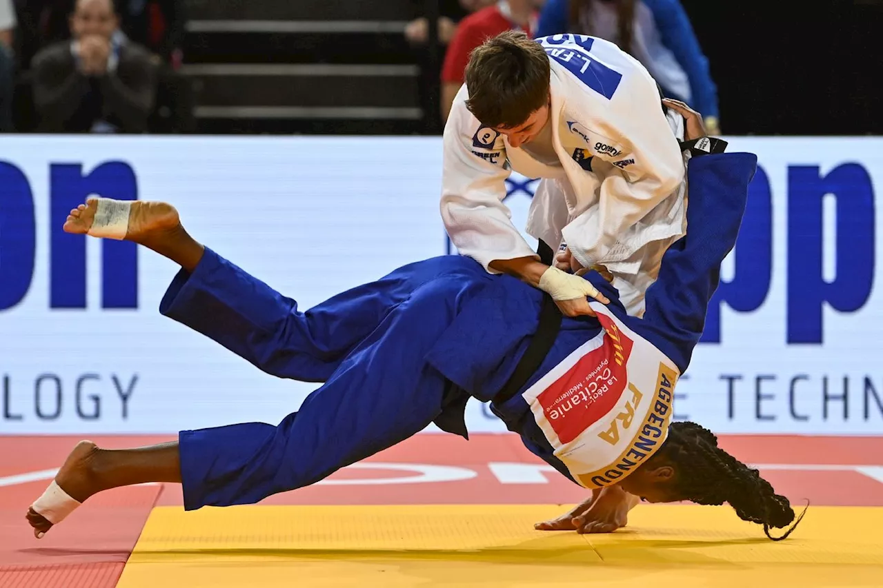 Euro de judo: la Française Clarisse Agbégnénou éliminée en repêchage des -63 kg