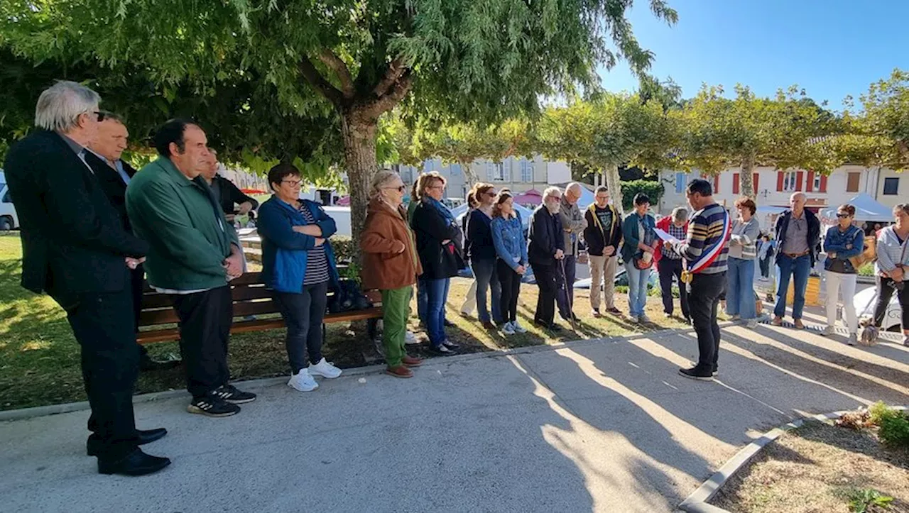 Aurignac. Hommage à Samuel Paty et à Dominique Bernard