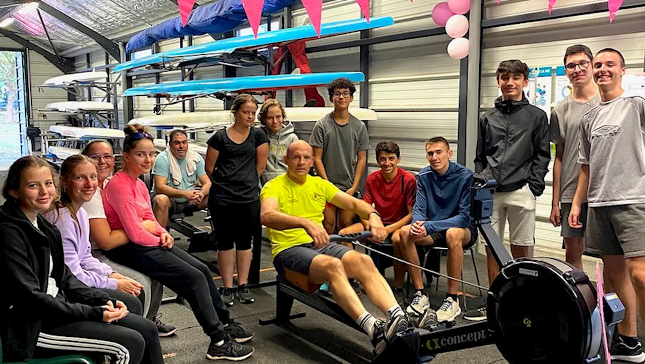 Les actions caritatives de l'Aviron agenais