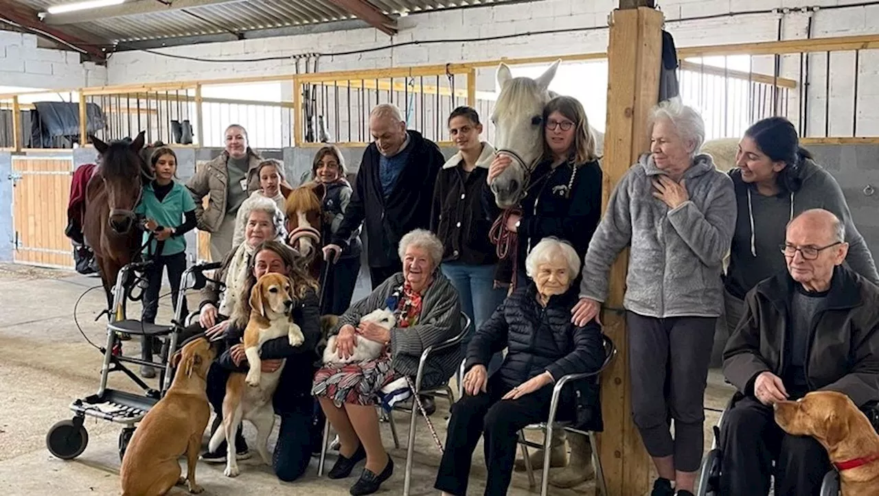 Les résidents de Saint-Jean en sortie