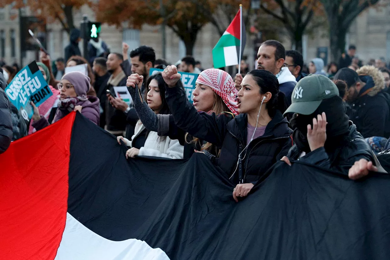 Israël-Hamas: des milliers de manifestants 'contre la guerre' à Paris et ailleurs en France