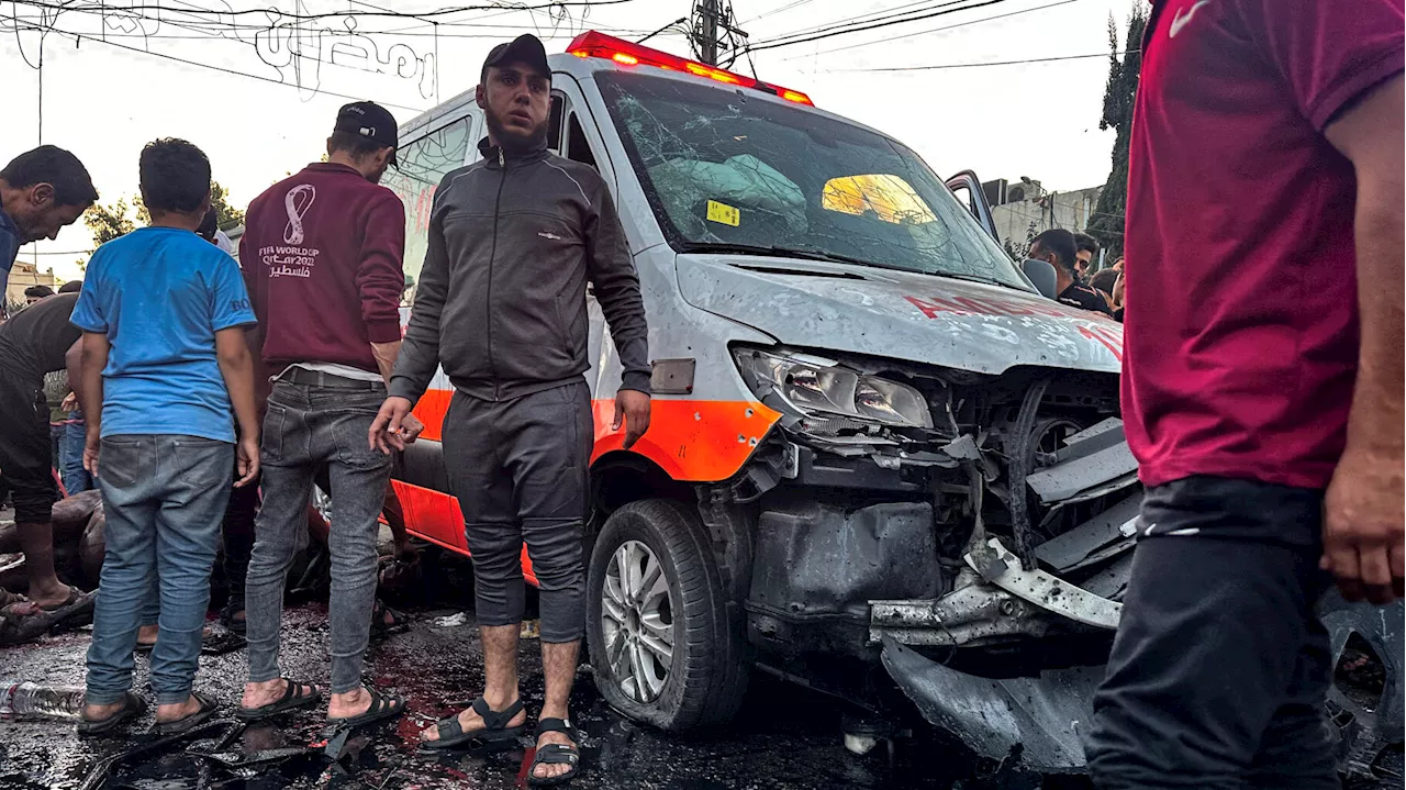 Guerre Israël-Hamas : une ambulance visée par Tsahal fait 15 morts, Antonio Guterres « horrifié »