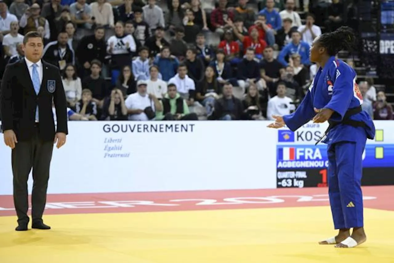 Clarisse Agbégnénou battue dès les quarts de finale des Championnats d'Europe