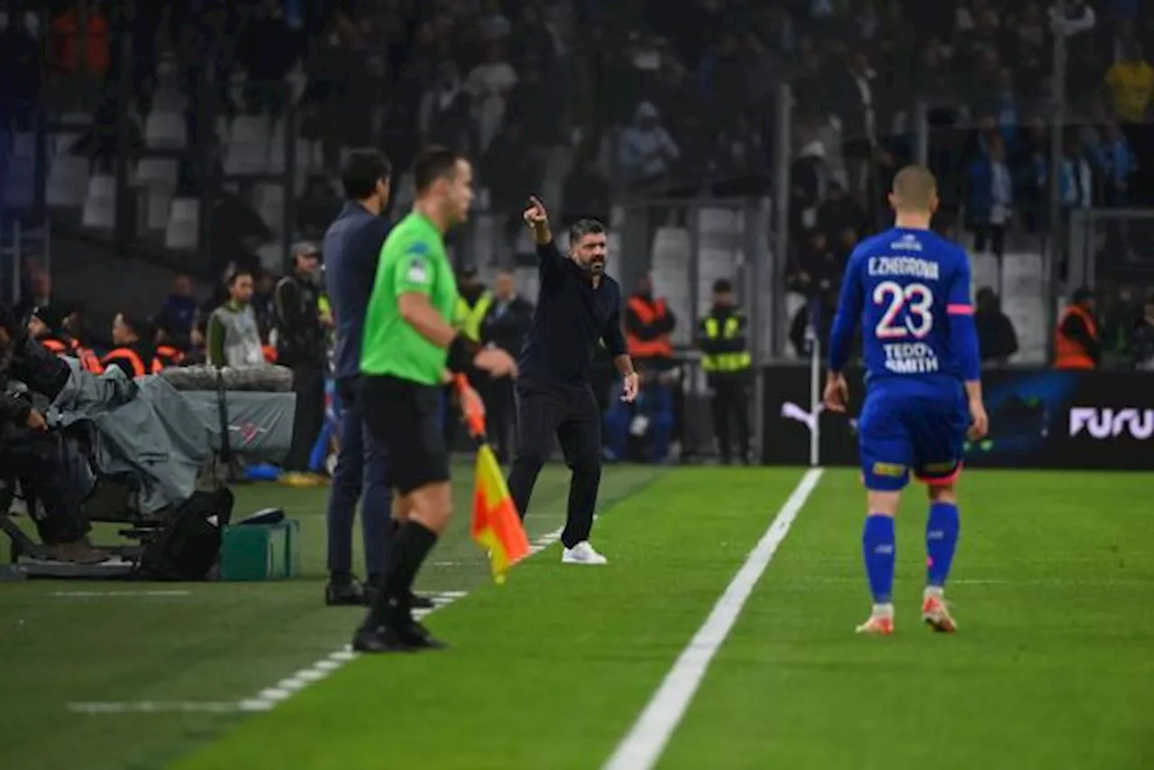 Gennaro Gattuso, coach de l'OM après le nul contre Lille : « Je comprends la déception du public »