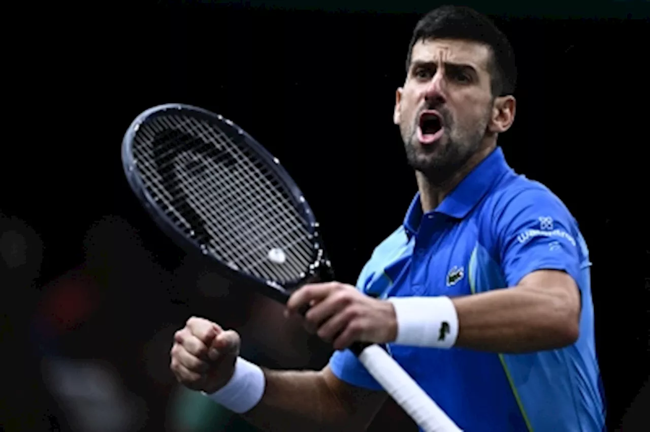 Djokovic beats Rune to reach ninth Paris Masters semi-final