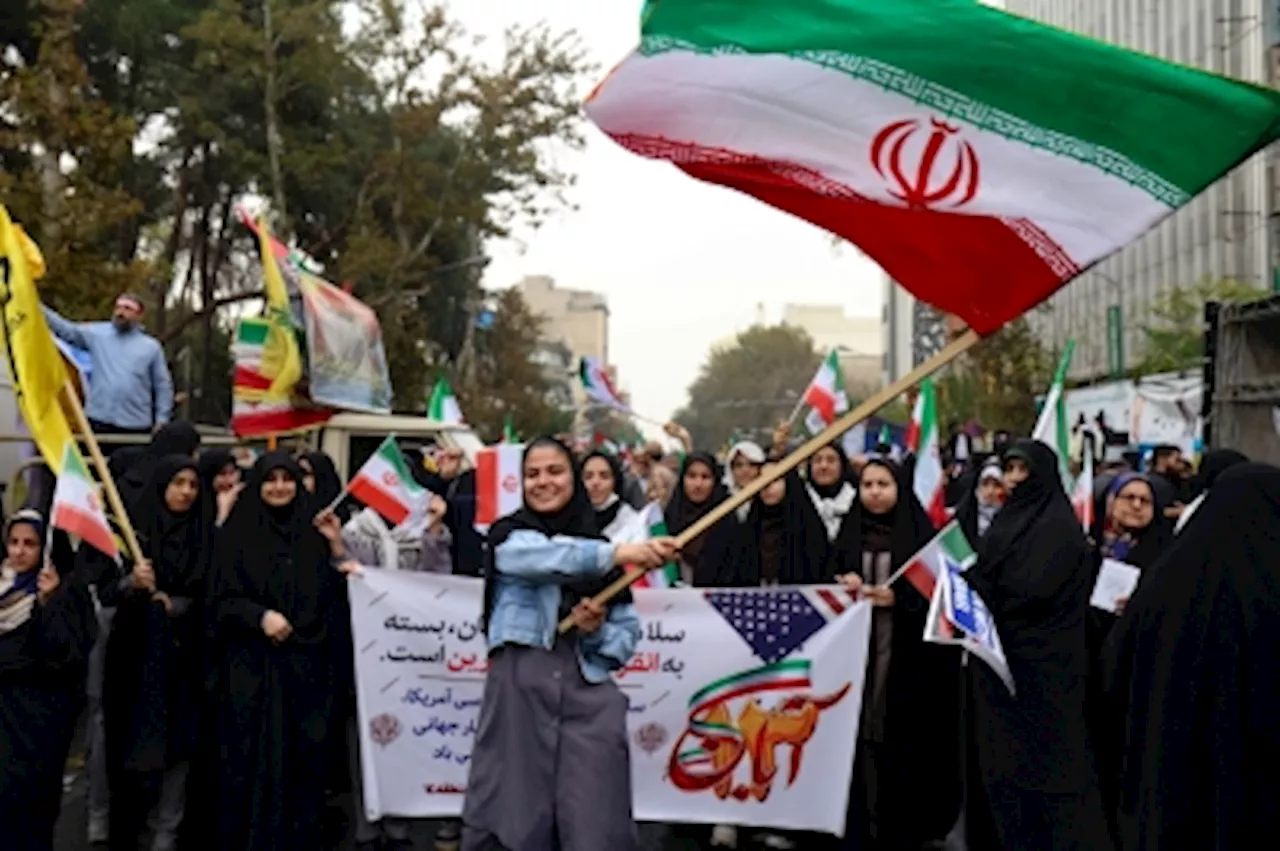 Thousands protest across Iran against US, Israel