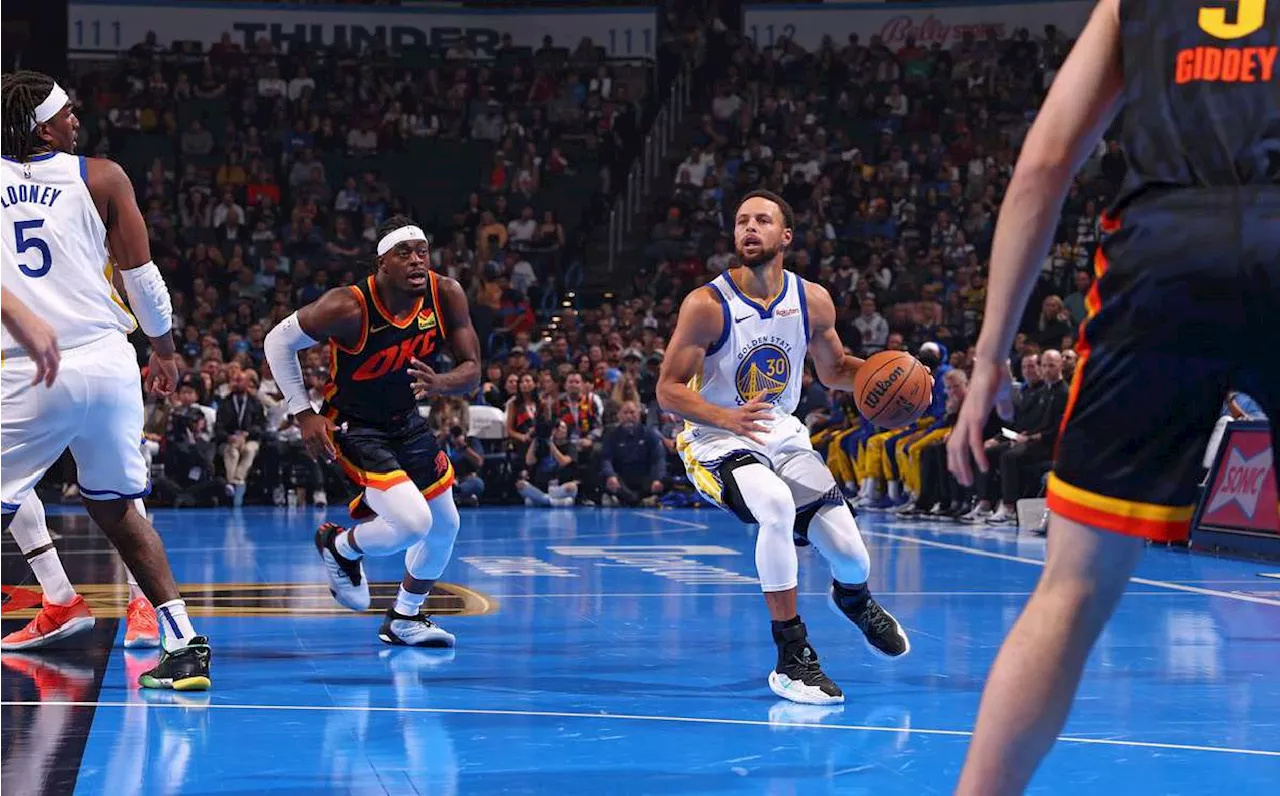 Warriors se lleva dramático triunfo 141-139 ante el Thunder