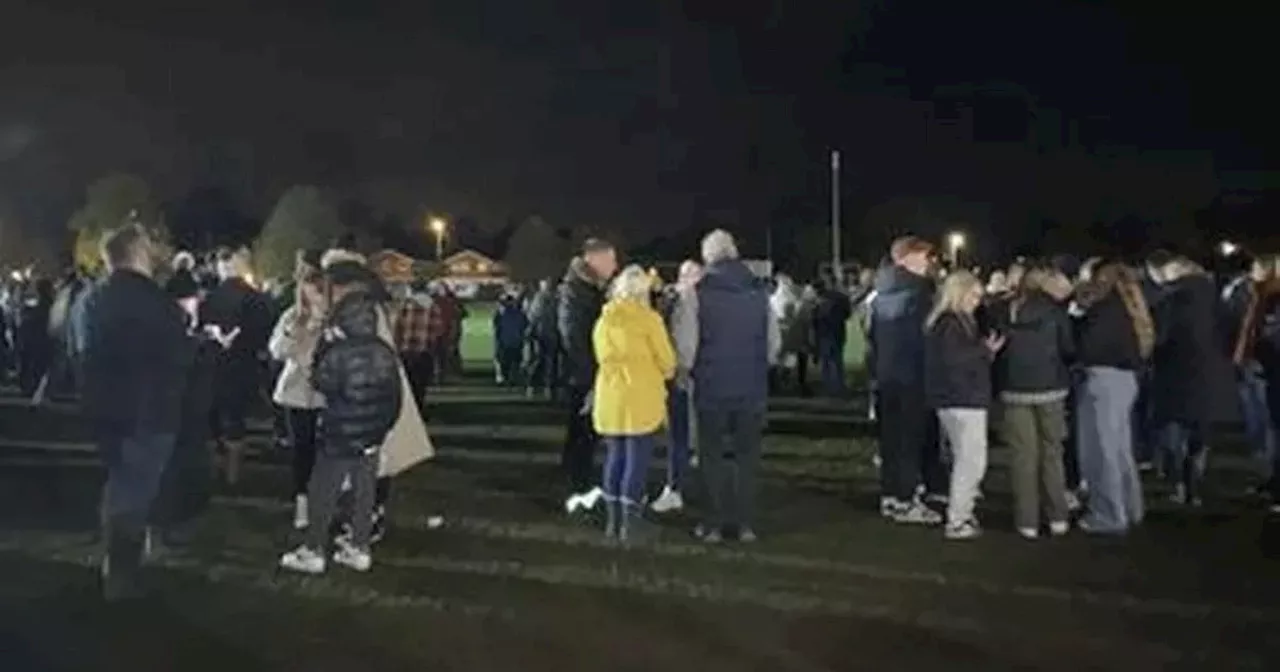 Bonfire terror as fireworks 'shot into baby's pram' at cricket club display