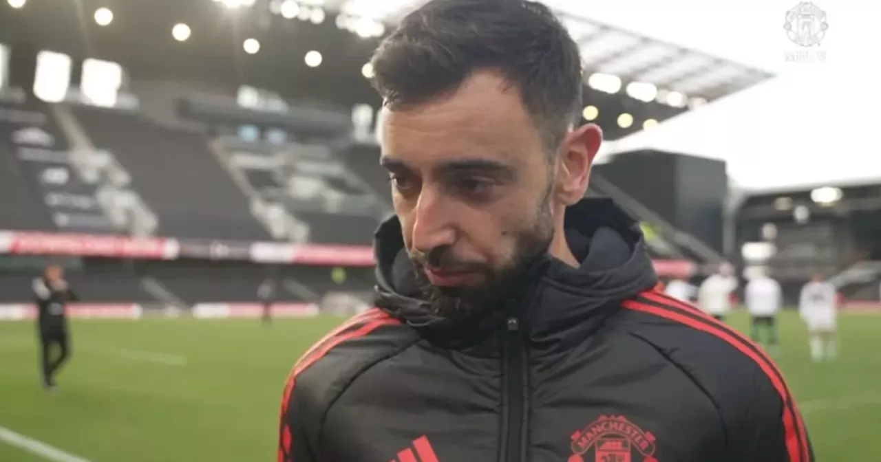 Fernandes sends warning to his teammates after Man United win vs Fulham