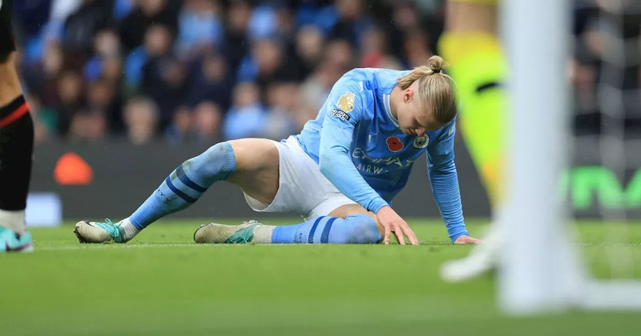 Pep Guardiola gives Erling Haaland injury update