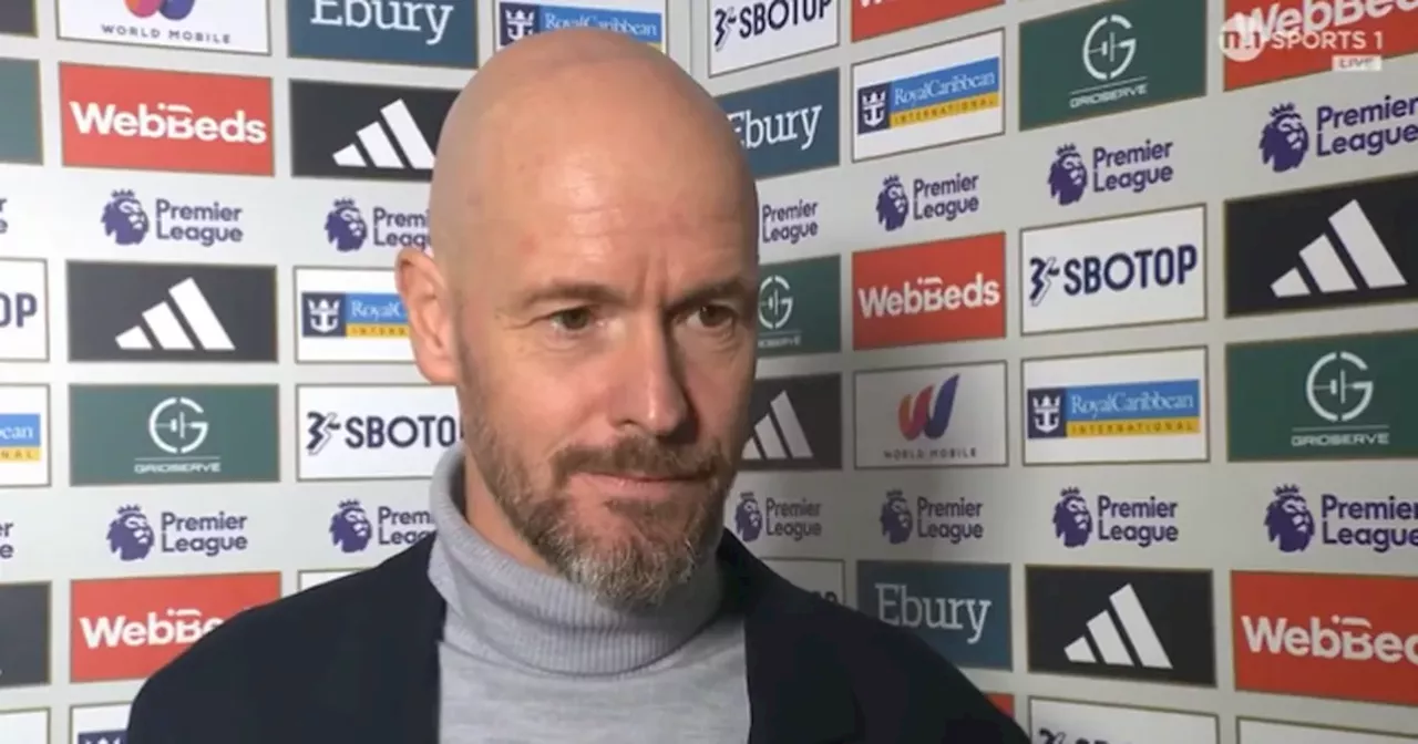 Ten Hag gives update on Rashford's injury ahead of Fulham vs Man United