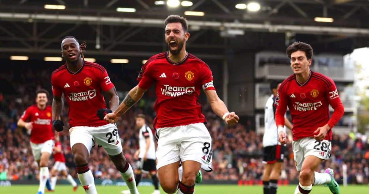 Bruno Fernandes strikes late against Fulham to end Man Utd slump