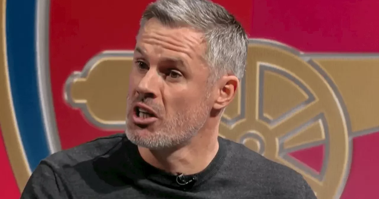 Jamie Carragher slams Arsenal star David Raya after Newcastle loss