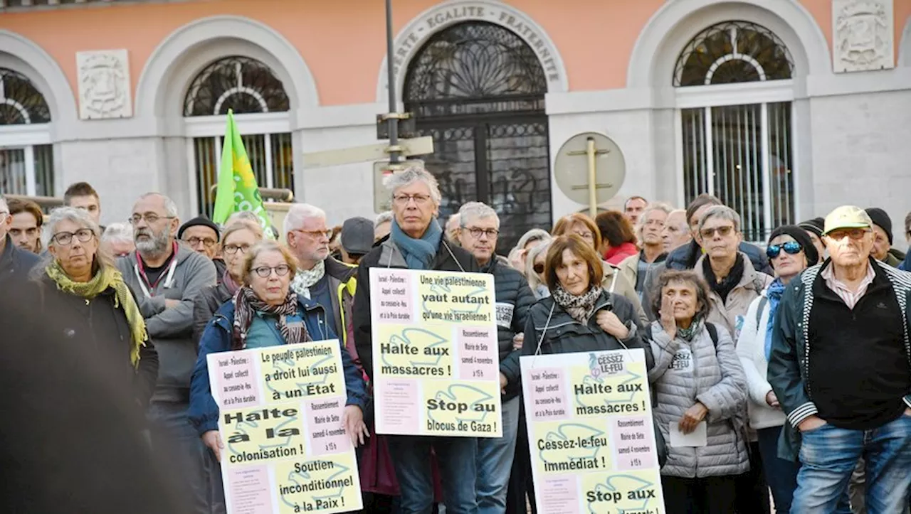 Marche pour la paix : un rassemblement à Sète pour appeler à 'un cessez-le-feu immédiat à Gaza'